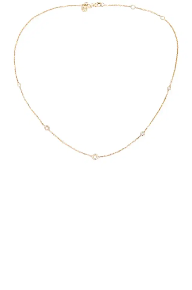 Logan Hollowell 5 Diamond Orbit Bezel Choker
