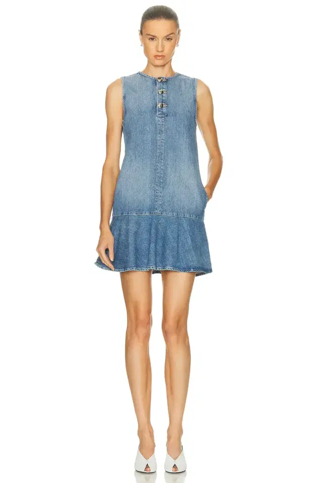 Brandon Maxwell Rosie Mini Dress