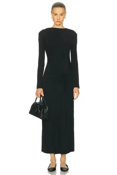 Simkhai Ferrera Longsleeve Midi Dress | Thumbnail 1 Simkhai Ferrera Longsleeve Midi Dress | Thumbnail 1