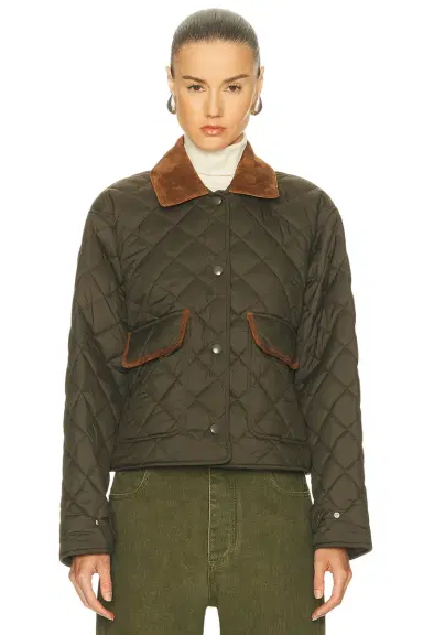 Miu Miu Quilted Jacket | Thumbnail 2 Miu Miu Quilted Jacket | Thumbnail 2