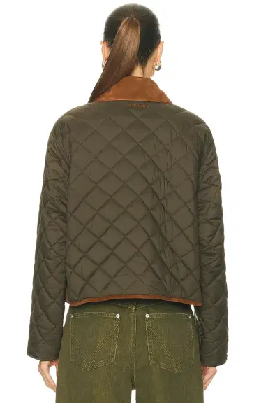 Miu Miu Quilted Jacket | Thumbnail 4 Miu Miu Quilted Jacket | Thumbnail 4