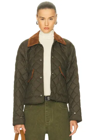 Miu Miu Quilted Jacket | Thumbnail 1 Miu Miu Quilted Jacket | Thumbnail 1