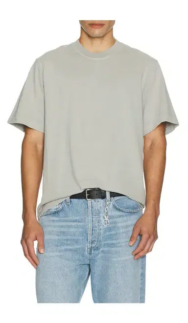 AGOLDE Asha Mock Neck Tee | Thumbnail 1