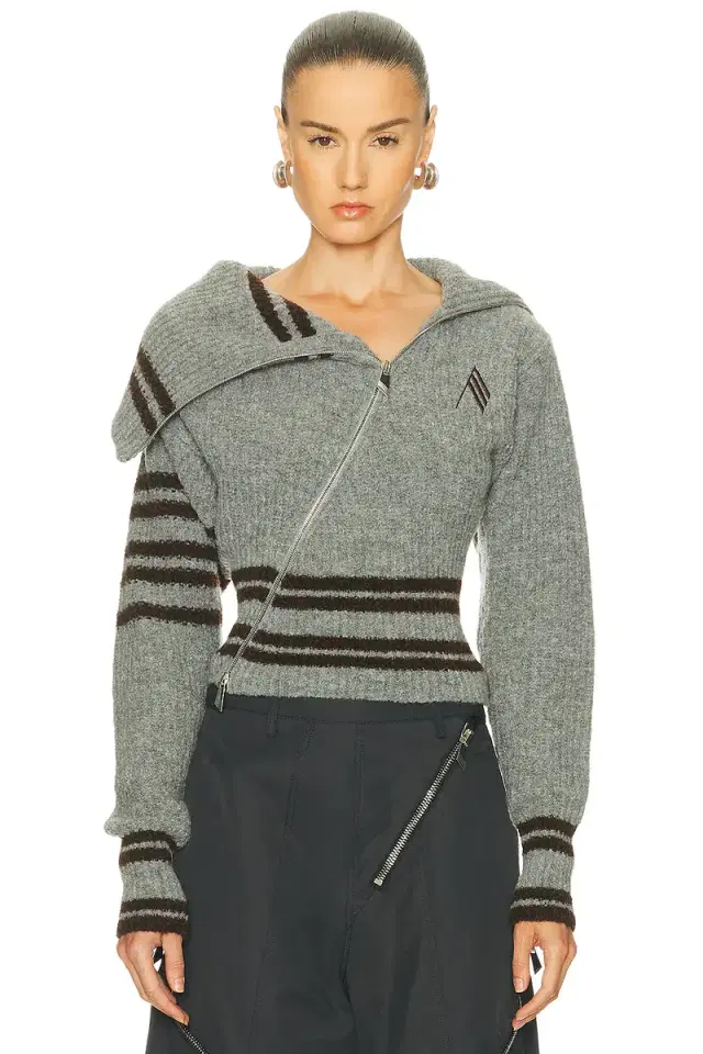 The Attico Geometric Cardigan