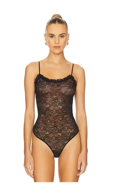 Elodie the Label Elodie Clara Lace Bodysuit | Thumbnail 2