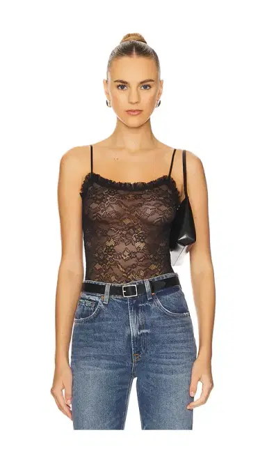 Elodie the Label Elodie Clara Lace Bodysuit | Thumbnail 1