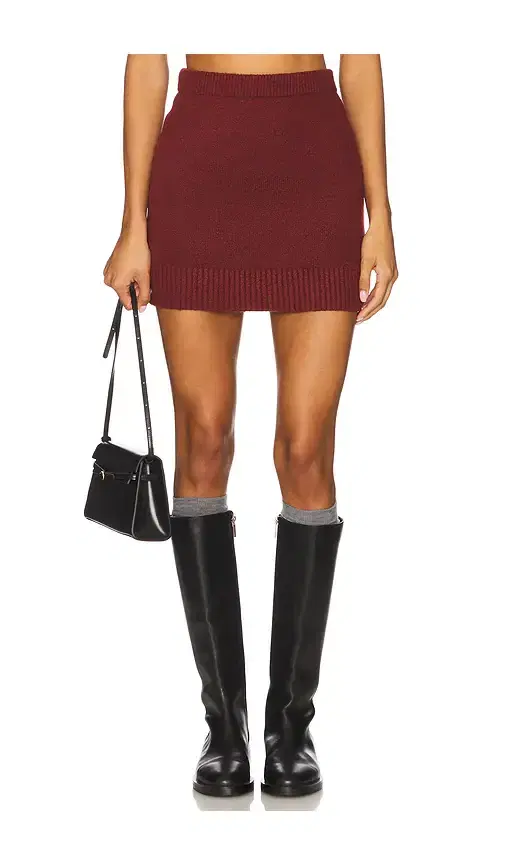 Elodie Sana Sweater Mini Skirt