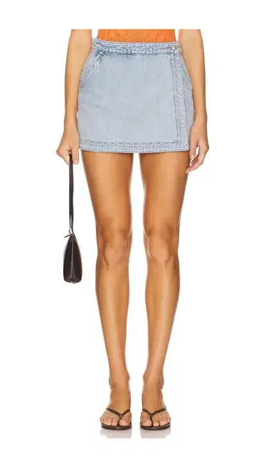 Show Me Your Mumu Wyatt Wrap Mini Skort | Thumbnail 1