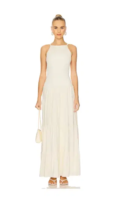 WeWoreWhat Smocked Drop Waist Maxi Dress | Thumbnail 1 WeWoreWhat Smocked Drop Waist Maxi Dress | Thumbnail 1