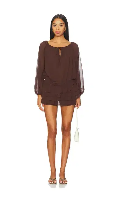 Amanda Uprichard Dallas Skort Romper | Thumbnail 1 Amanda Uprichard Dallas Skort Romper | Thumbnail 1