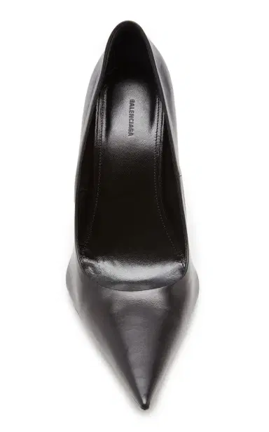 Balenciaga Avenue Nappa Leather Heeled Pumps | Thumbnail 6