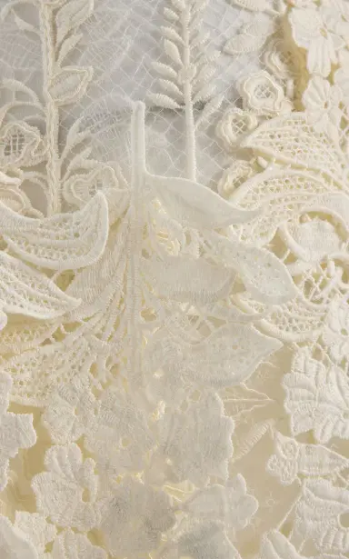 Oscar de la Renta Appliquéd Lace Mini Skirt | Thumbnail 6 Oscar de la Renta Appliquéd Lace Mini Skirt | Thumbnail 6