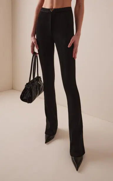 Prada High-Rise Jersey Pants | Thumbnail 3 Prada High-Rise Jersey Pants | Thumbnail 3