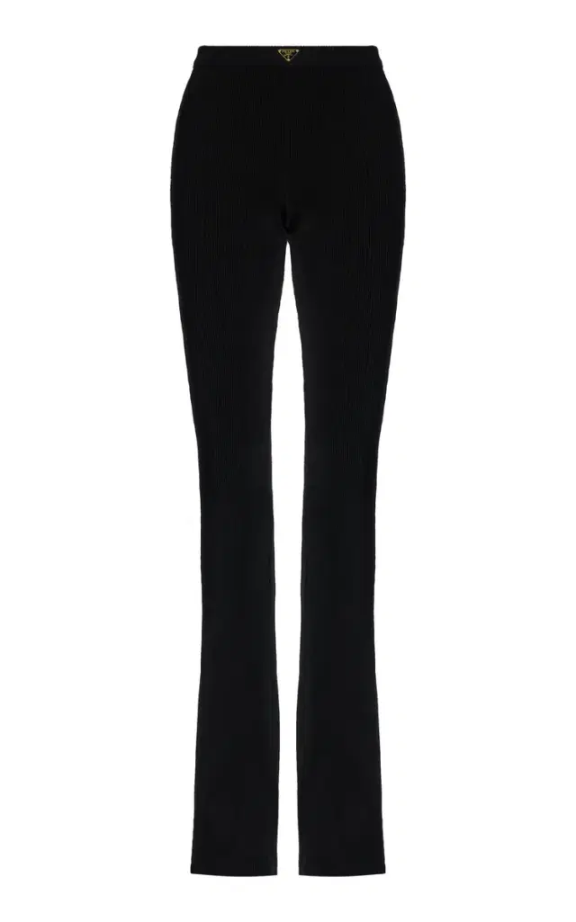 High-Rise Jersey Pants