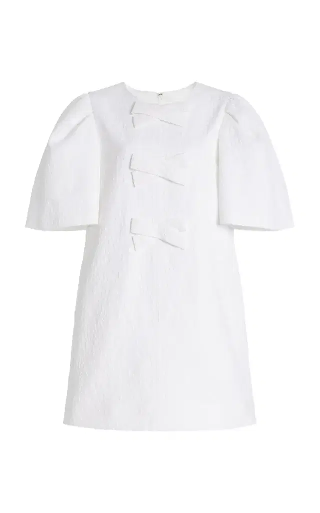 Carolina Herrera Bow-Detailed Mini Dress
