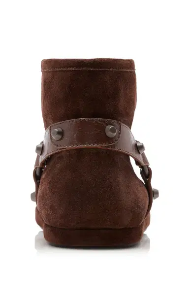 Balenciaga Alaska Soft Suede Booties | Thumbnail 3 Balenciaga Alaska Soft Suede Booties | Thumbnail 3