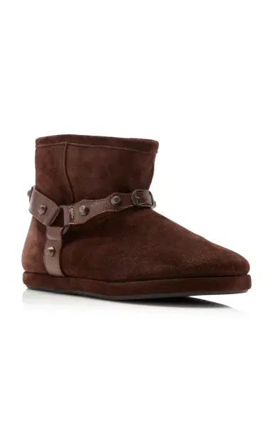 Balenciaga Alaska Soft Suede Booties | Thumbnail 5 Balenciaga Alaska Soft Suede Booties | Thumbnail 5