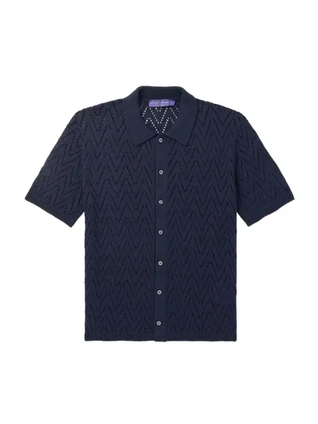 Textured Cotton Cardigan - Men