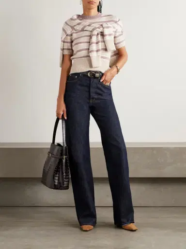 Loro Piana Fobello Striped Cashmere Sweater | Thumbnail 2 Loro Piana Fobello Striped Cashmere Sweater | Thumbnail 2