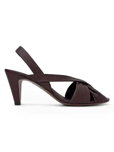 NEOUS Women's Naos 65MM Leather Slingback Sandals - Dark Chocolate - Size 10.5 | Thumbnail 1 NEOUS Women's Naos 65MM Leather Slingback Sandals - Dark Chocolate - Size 10.5 | Thumbnail 1