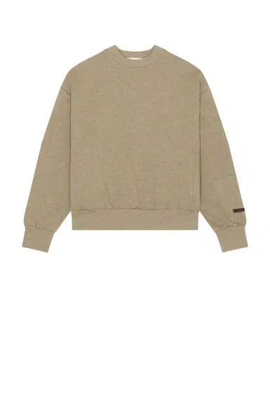 Fear of God ESSENTIALS Classic Fit Fleece Crewneck | Thumbnail 4