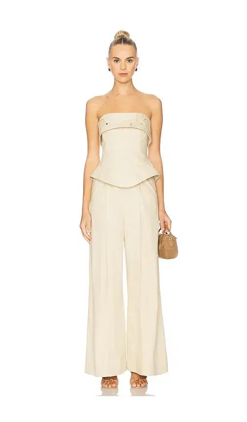 ET OCHS Jordan Corset Bustier Jumpsuit