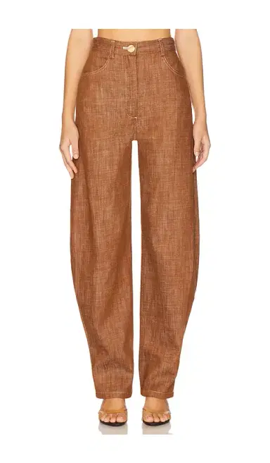 Matthew Bruch High-Waist Barrel Wide Leg | Thumbnail 1