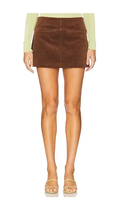 SIMONMILLER Twiggy Corduroy Mini Skirt