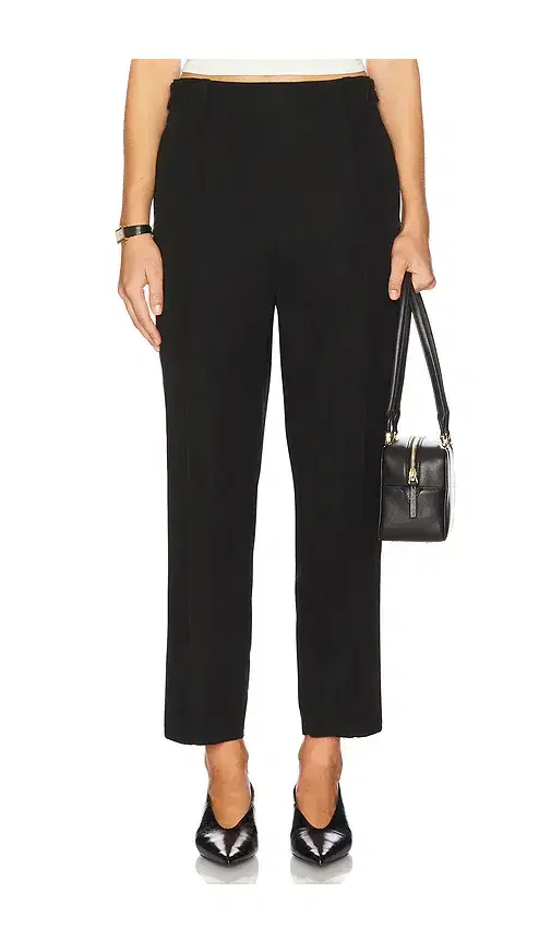 Vince Mid Rise Utility Tab Easy Pull On Pant