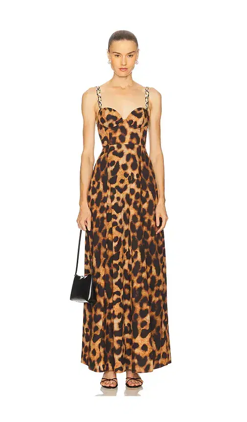 L'AGENCE Sutton Strap Maxi Dress