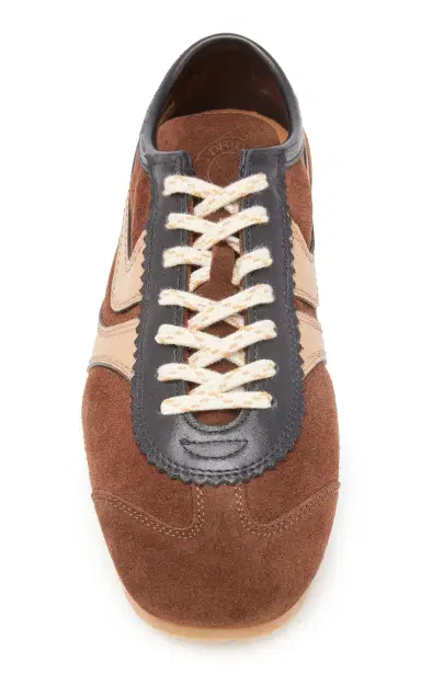 Dries Van Noten Dustin Suede Sneakers - Brown | Thumbnail 5 Dries Van Noten Dustin Suede Sneakers - Brown | Thumbnail 5