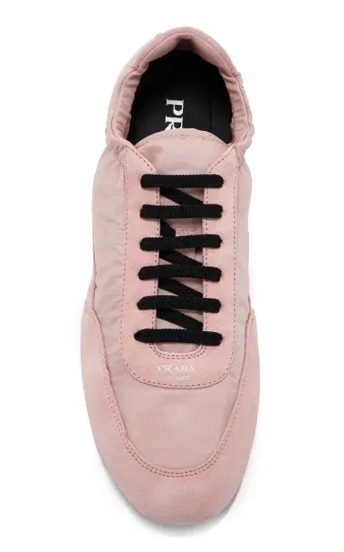 Prada Collapse Suede-Trimmed Re-Nylon Sneakers | Thumbnail 3 Prada Collapse Suede-Trimmed Re-Nylon Sneakers | Thumbnail 3