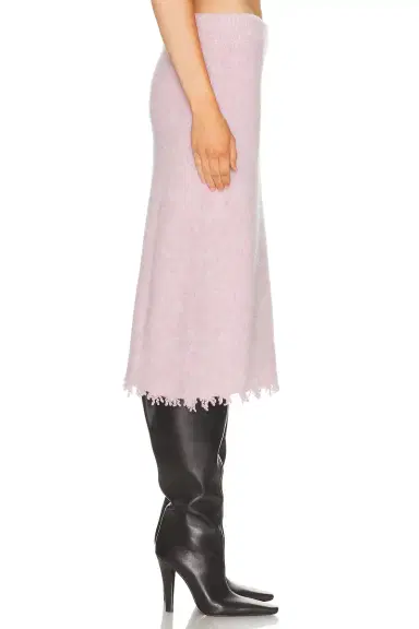 Jil Sander Frayed Edge Midi Skirt | Thumbnail 3 Jil Sander Frayed Edge Midi Skirt | Thumbnail 3
