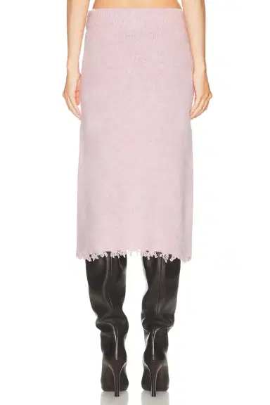Jil Sander Frayed Edge Midi Skirt | Thumbnail 4 Jil Sander Frayed Edge Midi Skirt | Thumbnail 4