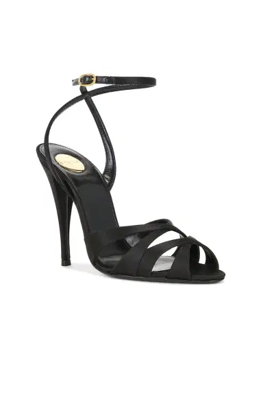 Saint Laurent Touze Heeled Sandal | Thumbnail 2 Saint Laurent Touze Heeled Sandal | Thumbnail 2