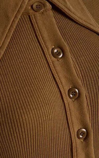 Citizens of Humanity x Bloom Farm Exclusive Gila Cotton Polo Shirt | Thumbnail 7 Citizens of Humanity x Bloom Farm Exclusive Gila Cotton Polo Shirt | Thumbnail 7