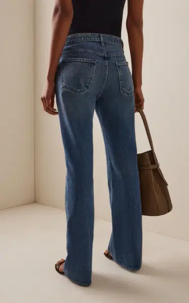 Citizens of Humanity x Bloom Farm Exclusive Genova Rigid Low-Rise Bootcut Jeans | Thumbnail 6