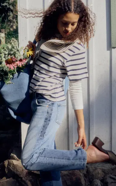 Citizens of Humanity x Bloom Farm Exclusive Winslow Reworked Rigid Low-Rise Boyfriend Jeans | Thumbnail 3