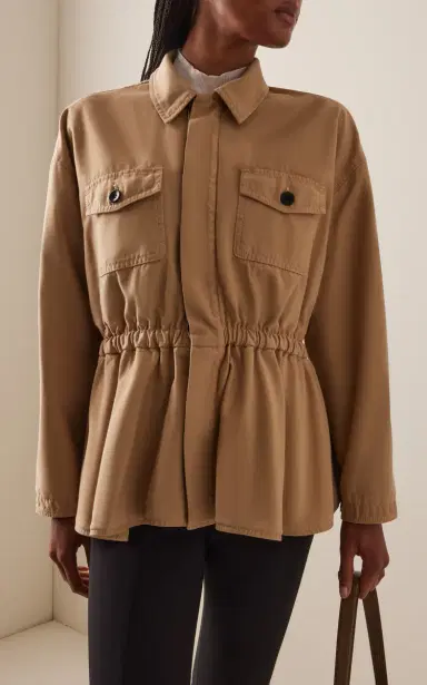 Citizens of Humanity x Bloom Farm Exclusive Cinched Cotton Utility Jacket | Thumbnail 5 Citizens of Humanity x Bloom Farm Exclusive Cinched Cotton Utility Jacket | Thumbnail 5