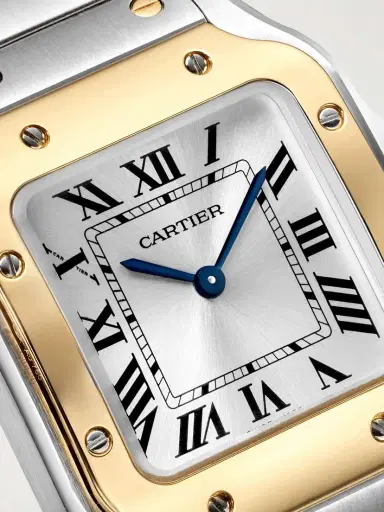 Cartier Santos De Stainless Steel And 18-karat Gold Watch | Thumbnail 5 Cartier Santos De Stainless Steel And 18-karat Gold Watch | Thumbnail 5