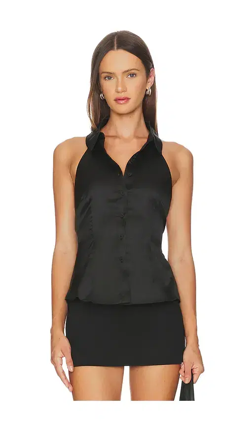 MORE TO COME Lisseth Open Back Top