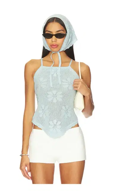Asta Resort Bruna Crochet Top | Thumbnail 1