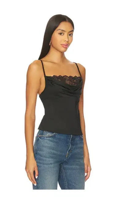 Free People x Intimately FP Sophie Cami In Black | Thumbnail 2