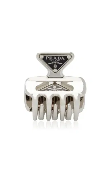 Prada Silver-Tone Hair Clip | Thumbnail 1