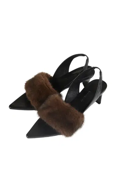 SALONDEJU Jane Shearling Sandals | Thumbnail 6