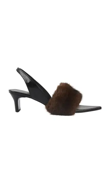 SALONDEJU Jane Shearling Sandals | Thumbnail 1
