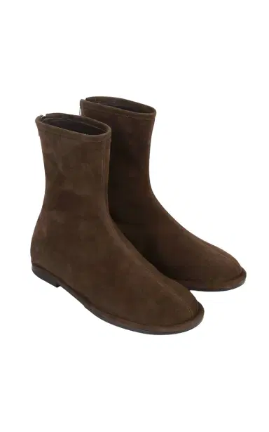 SALONDEJU Suede Ankle Boots | Thumbnail 6
