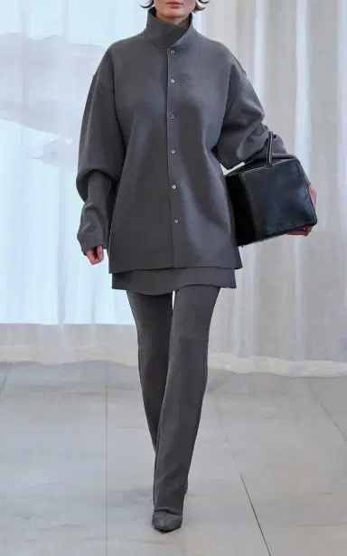 BIRROT Exclusive Lay3 Crepe Mini Skirt | Thumbnail 5