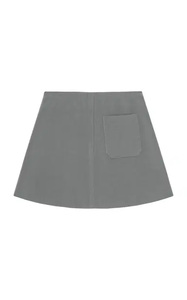 BIRROT Exclusive Lay3 Crepe Mini Skirt | Thumbnail 6