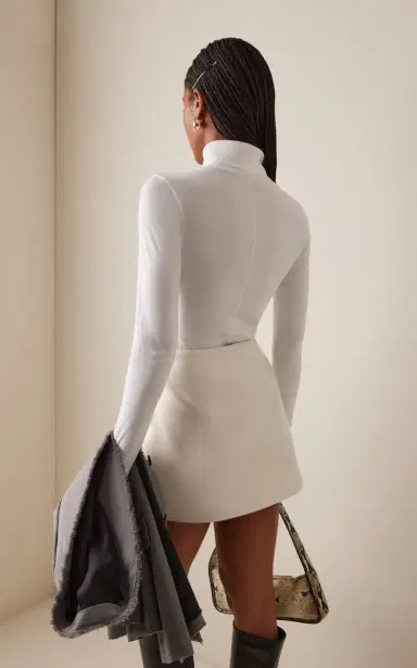 FLORE FLORE Dinah Cotton Turtleneck Top | Thumbnail 4 FLORE FLORE Dinah Cotton Turtleneck Top | Thumbnail 4
